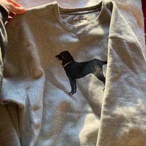 Black Dog Crewneck Oversized